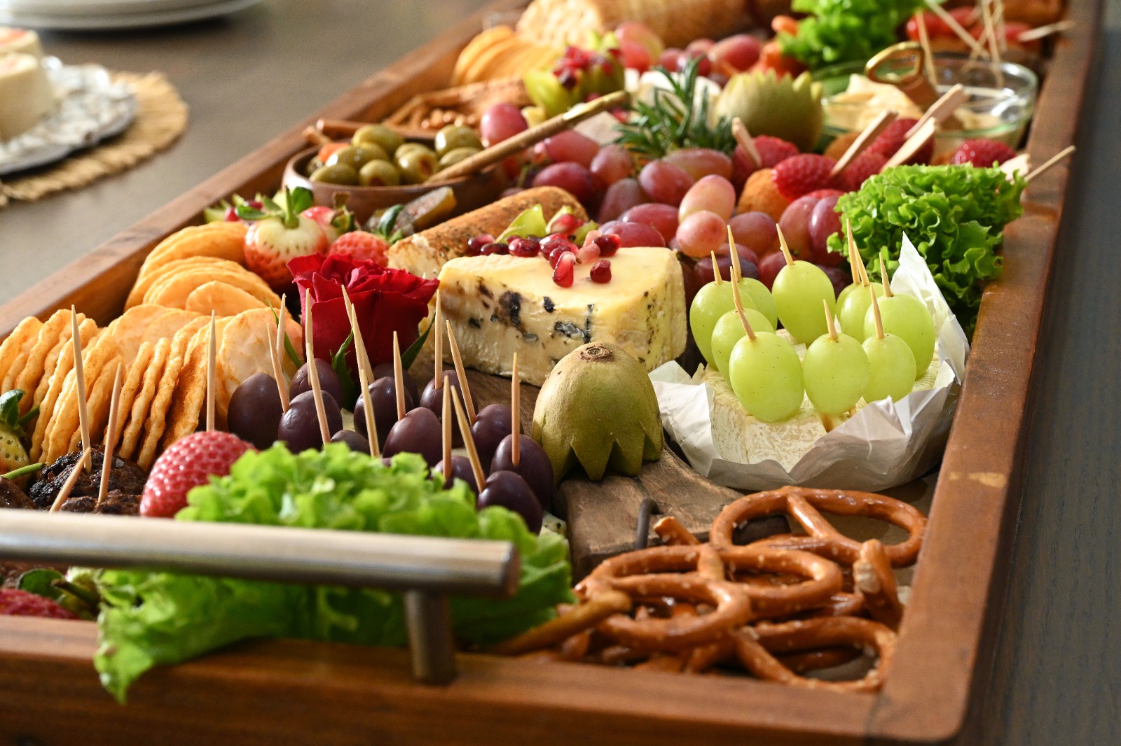 Corporate catering platter