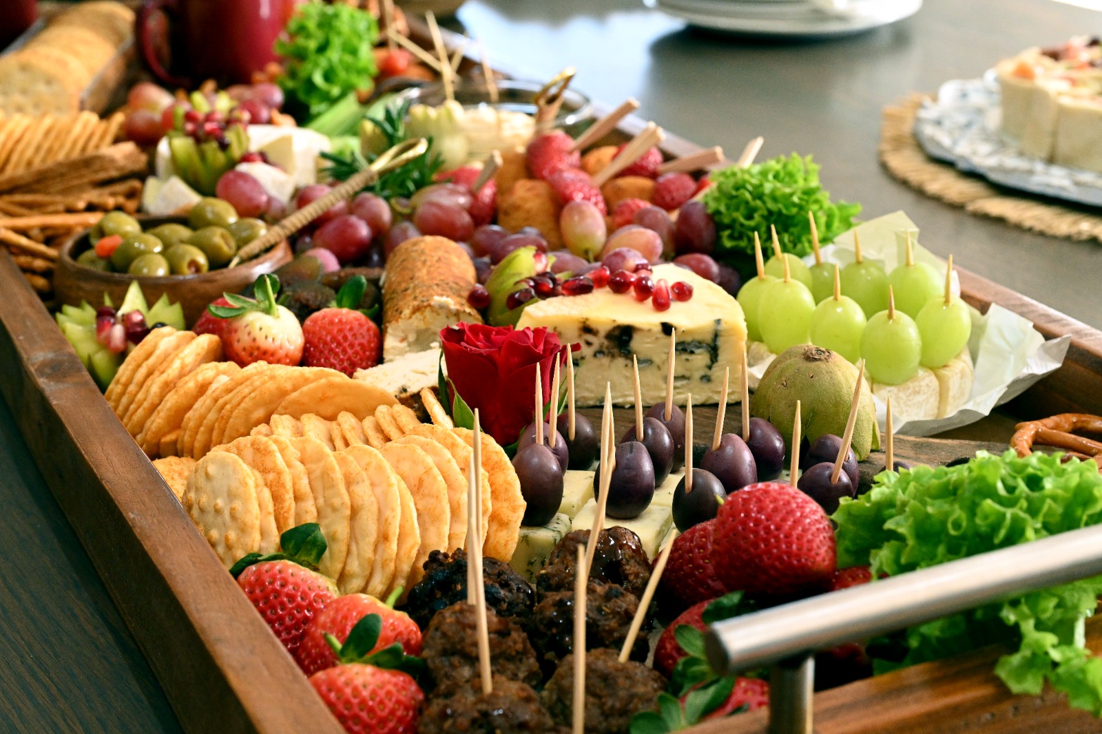 Corporate catering platter by See You Latte Brew