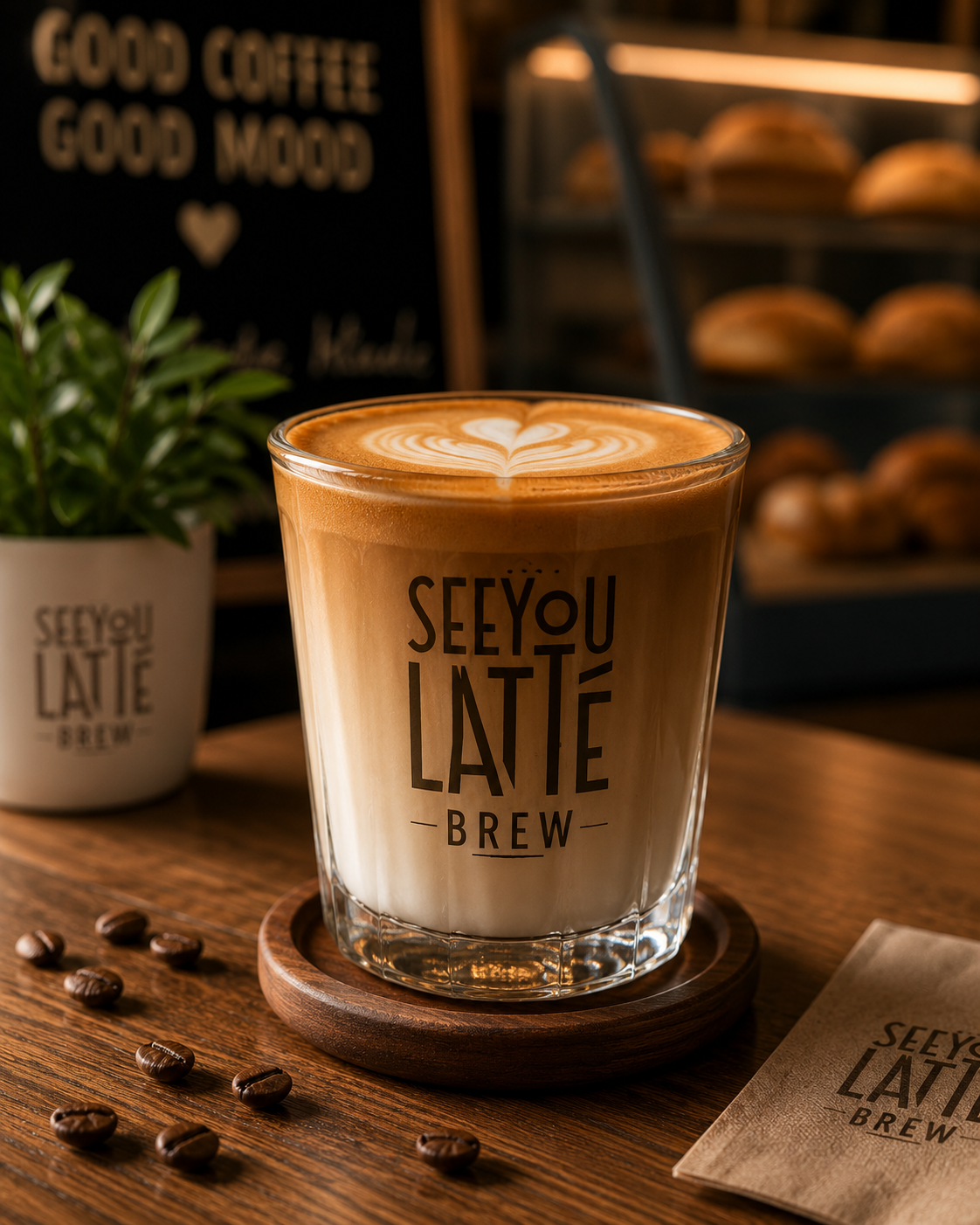See You Latte Brew coffee
